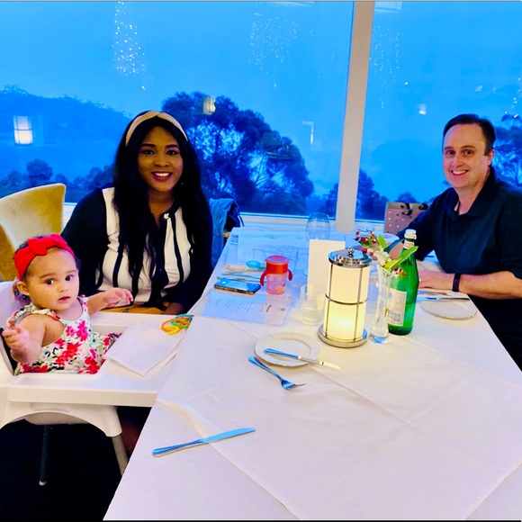 Floral Pattern Stripe Adornment Bottom Down Dress - Picture 7 of 17